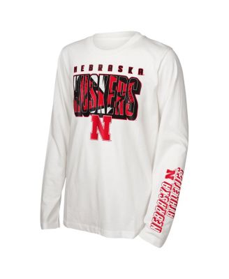 Big Boys and Girls Nebraska Huskers In the Mix T-Shirt Combo Set