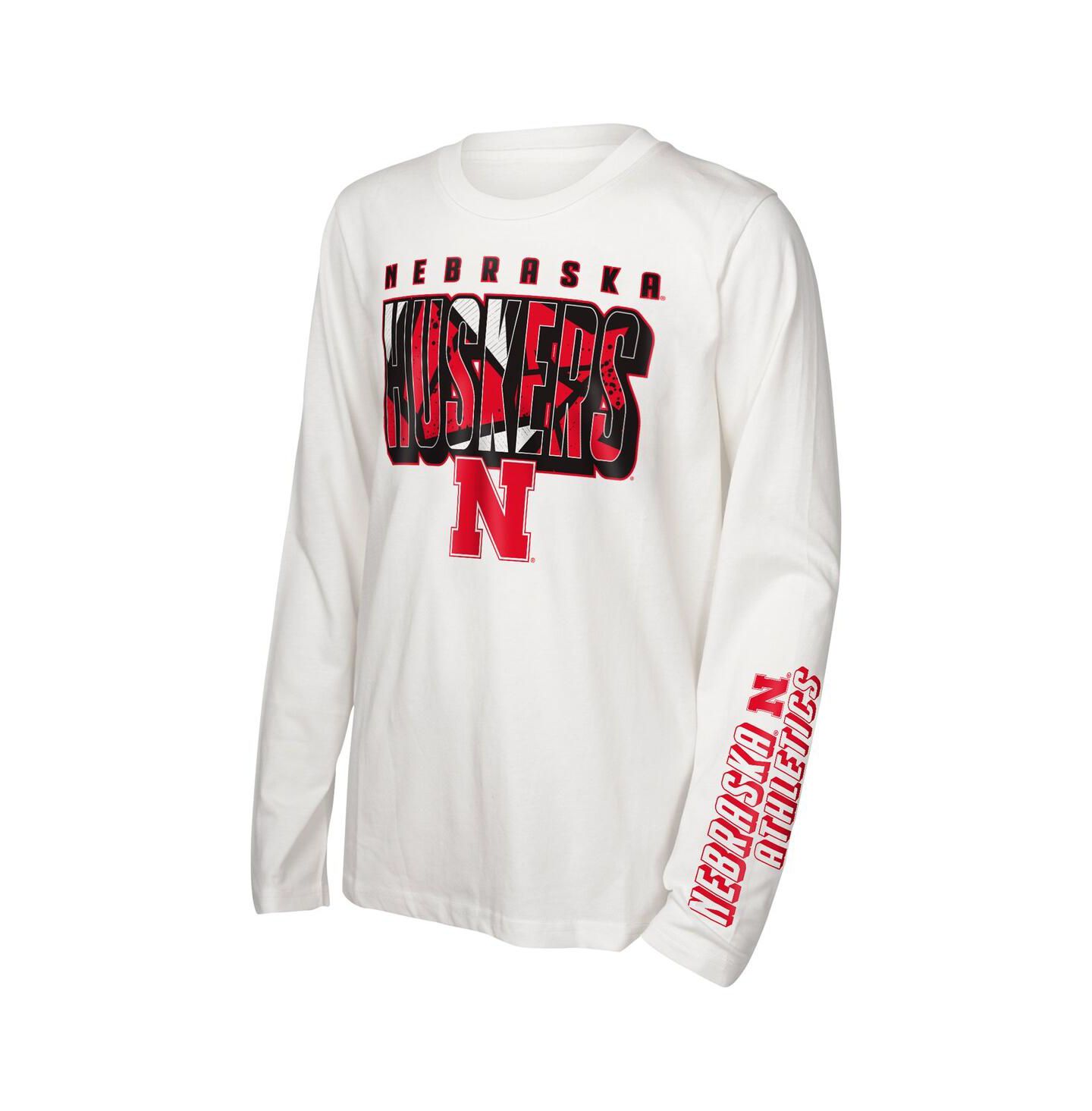 Детские комплекты Outerstuff Nebraska Huskers In the Mix T-Shirt Combo Set — фото 3