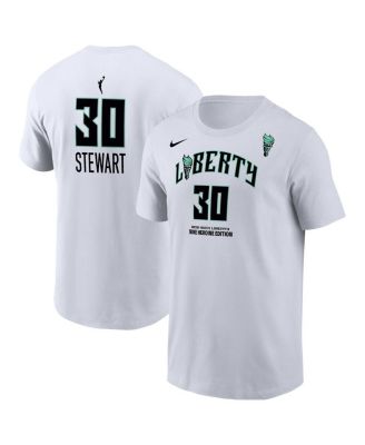 Nike - Men's Breanna Stewart White New York Liberty Heroine Edition Name Number T-Shirt