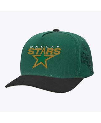 Mitchell & Ness - Mitchell Ness Green/Black Dallas Stars May Flowers Pro Crown Adjustable Hat