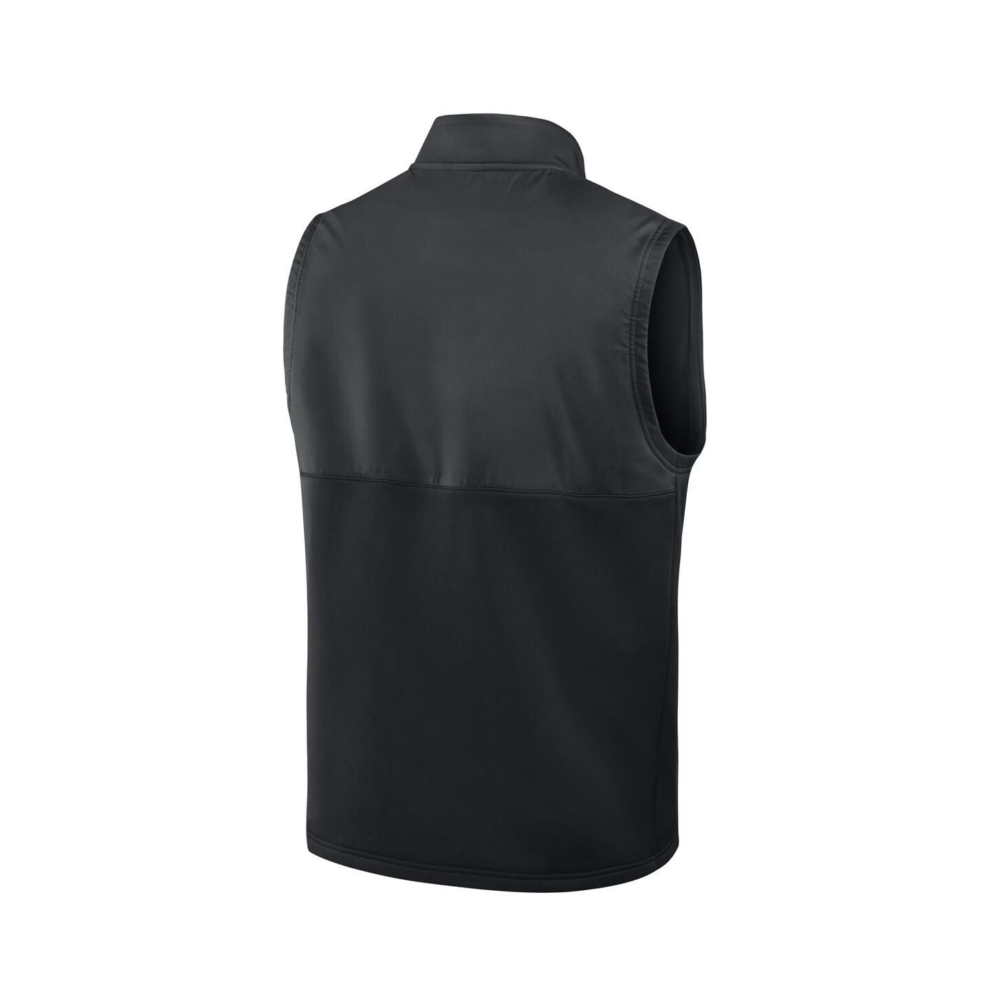 Мужской жилет Nike Black Stanford Cardinal Primetime Victory Performance Full Zip Vest — фото 3