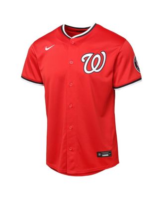 Big Boys and Girls Red Washington Nationals Alternate 2 Limited Jersey
