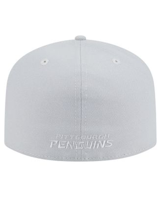 Men's Gray Pittsburgh Penguins Color Pack A-Frame 59FIFTY Fitted Hat