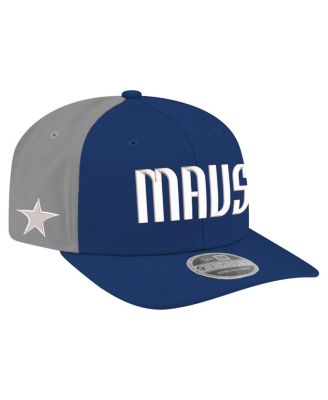 New Era - Men's Navy Dallas Mavericks Statement Edition Jersey Hook 9SEVENTY Stretch-Snap Hat