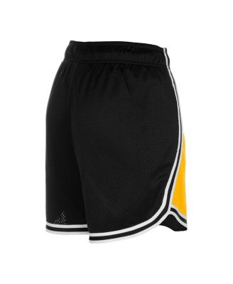 Women's Gold/Black Pittsburgh Steelers Sport Classics Mesh Shorts