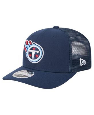 New Era - Men's Navy Tennessee Titans Team Collection 9SEVENTY Stretch-Snap Adjustable Hat