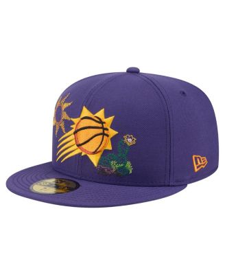 New Era - Men's Purple Phoenix Suns State Stitch 59FIFTY Fitted Hat
