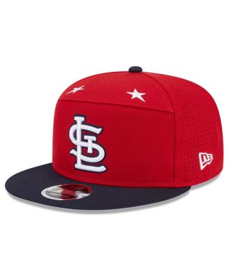 Men's Red/Navy St. Louis Cardinals 2025 MLB All-Star Game Side Patch 9FIFTY Snapback Hat
