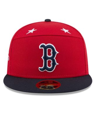 Men's Red/Navy Boston Red Sox 2025 MLB All-Star Game Side Patch 59FIFTY Fitted Hat