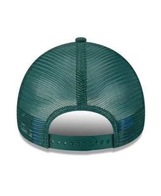 Men's Green Athletics 2025 Big League Chew A-Frame 9FORTY Adjustable Trucker Hat