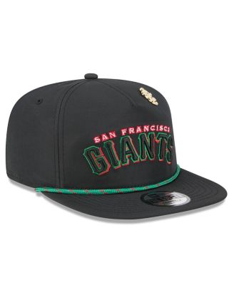 Men's Black San Francisco Giants 2025 Big League Chew Golfer Snapback Hat
