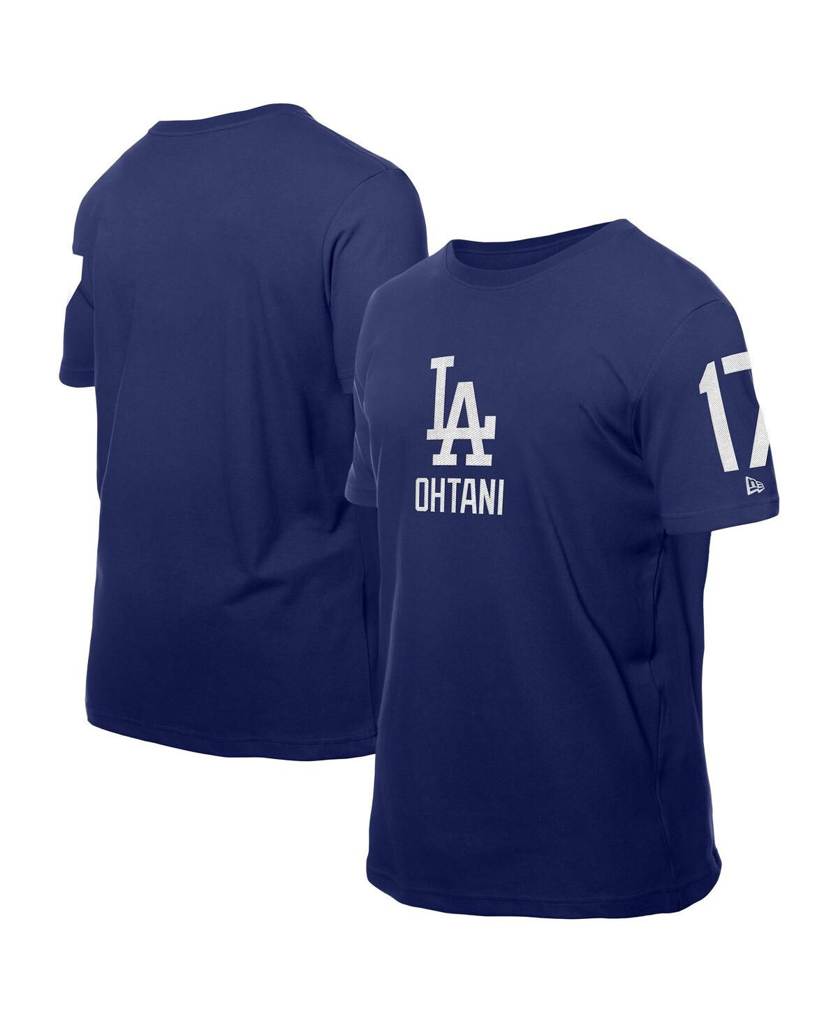 Мужская футболка с названием дизайнерской лаборатории Shohei Ohtani Royal Los Angeles Dodgers Design Lab
