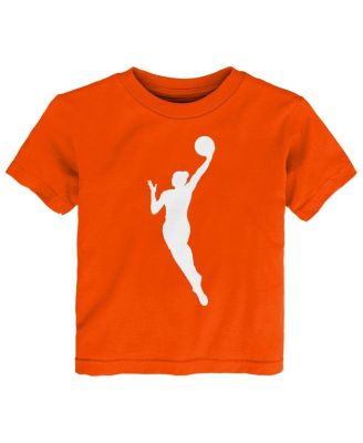 Outerstuff - Toddler Orange WNBA Gear Logo Woman T-Shirt