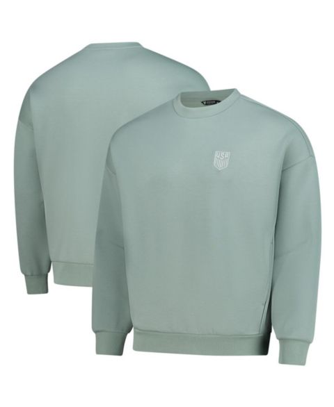 Толстовка LevelWear Green Usmnt Luxe Signature Tri-Blend Pullover