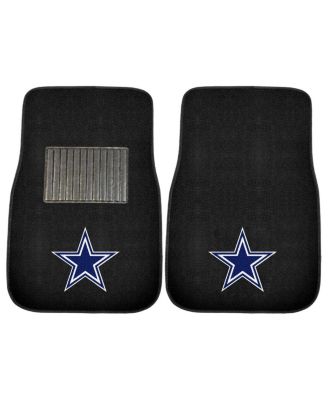 Fan Mats - Dallas Cowboys Embroidered Car Mat, Set of 2