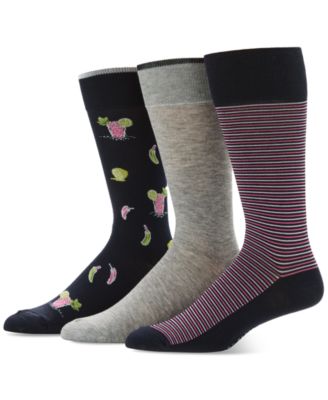 Men's 3pk. Mixed Patterned Socks