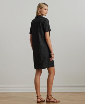 Denim Cotton Shift Dress
