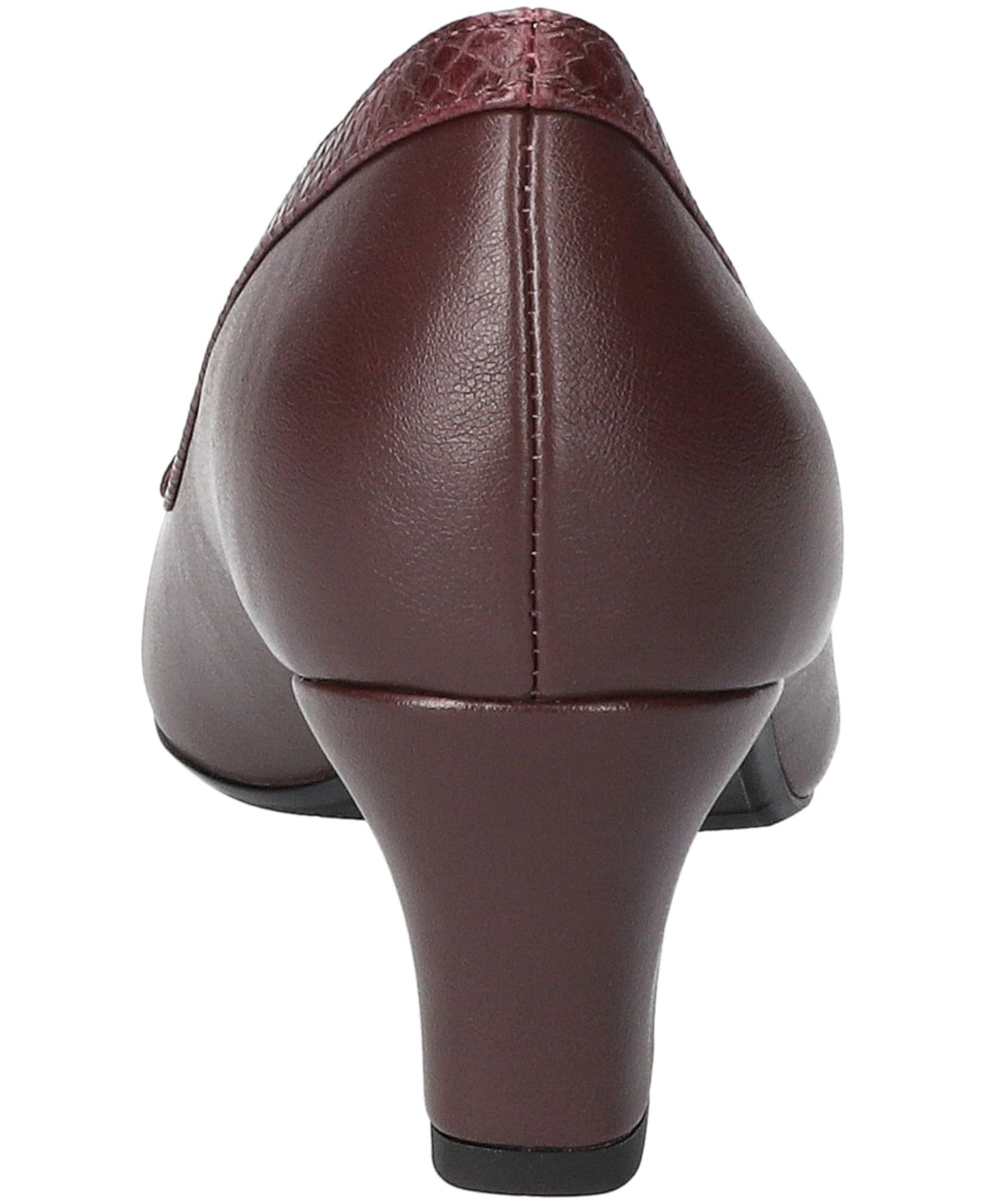 Женские туфли Easy Street Kata Pumps, цвет: Бордовый змеиный — фото 3