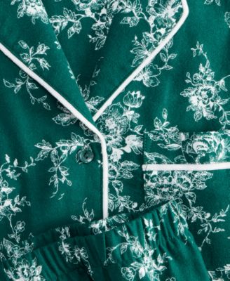 Women's 2-Pc. Cotton Flannel Packaged Pajamas Set, Created for Macy's