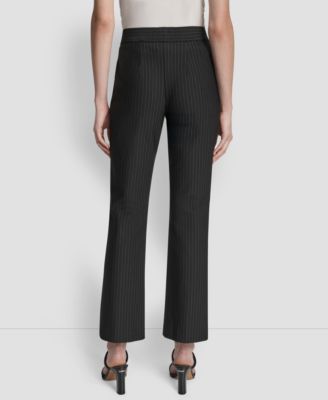 Women's Mid-Rise Pinstripe Pants