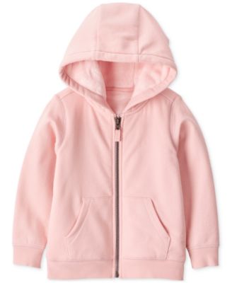 Carter's - Toddler Girls Long-Sleeve Hooded Zip-Up Jacket