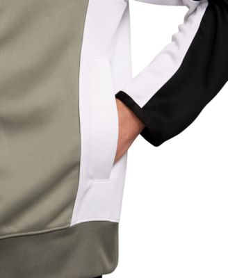 Air Men's Relaxed Fit Colorblocked Zip-Front Jacket