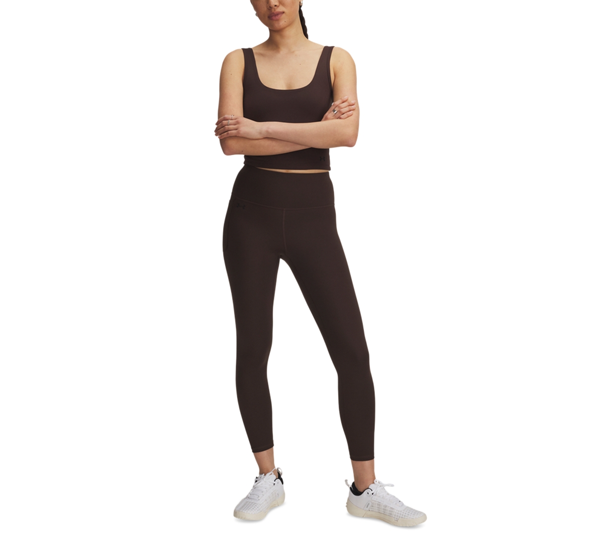 Under Armour Women's Motion Ankle Leggings In Brown