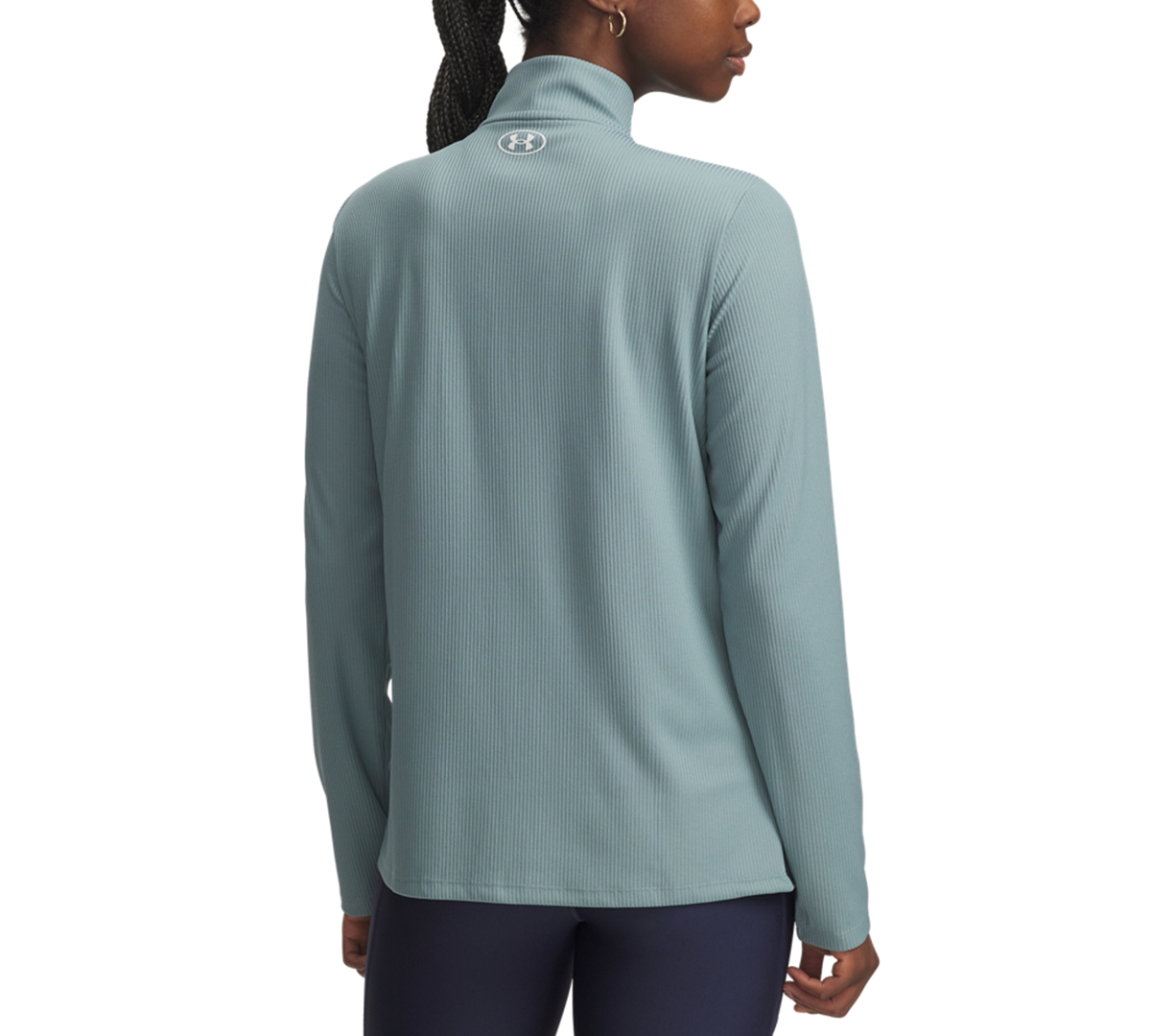 Under Armour Women's Ua Tech Ribbed Top In Green