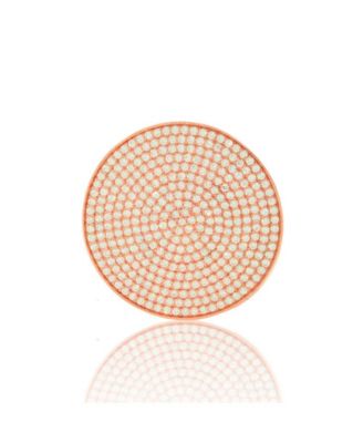 Suzy Levian Sterling Silver Cubic Zirconia Pave Round Medallion Ring