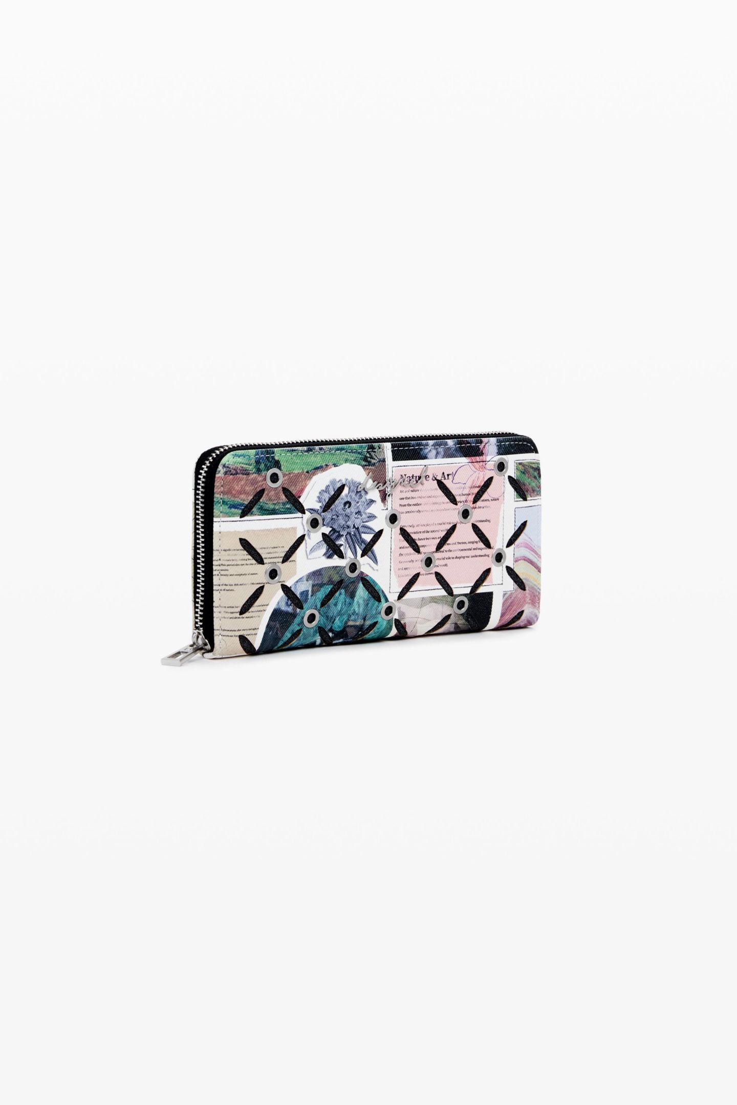Женский кошелёк Desigual Large cut-out collage wallet — фото 2