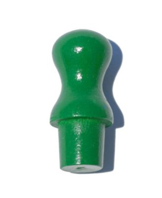 Solid Wood Chinese Checkers with Wooden Pegs - 11.5 inch Diameter