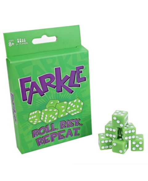 Детская игрушка TDC Games Farkle Dice Game, цвет: Зелёный