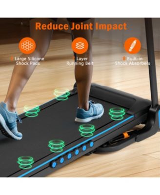 Incline Treadmill 3.0HP Auto-Fold Bluetooth Speaker