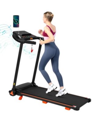 2.5HP Folding Treadmill with Incline Bluetooth & USB