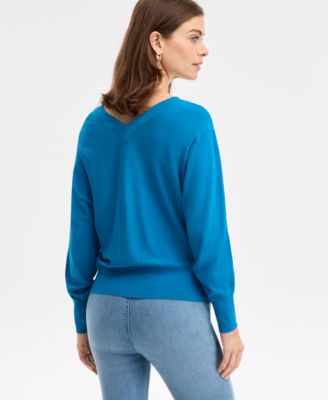 Women's V-Neck Sweater, P/XS-3X, Created for Macy's