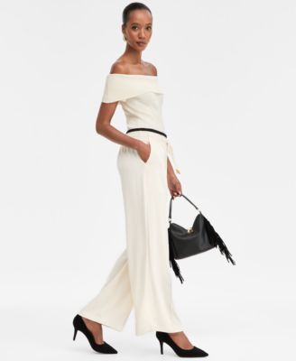 Women's High-Rise Wide-Leg Pants, Macy's Exclusive 