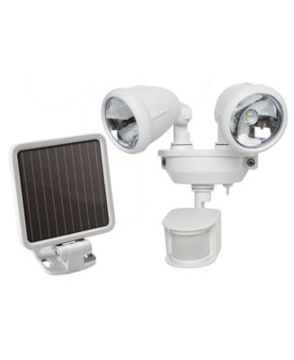 MAXSA Innovations Solar-Powered Dual-Head Led Security Spotlight - Macy's