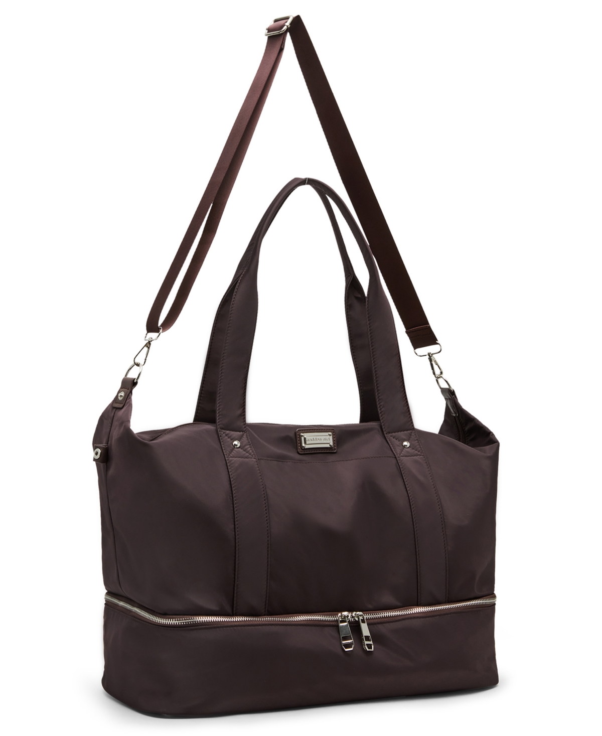 Madden Girl Katyt Top Handle Duffle Bag In Brown