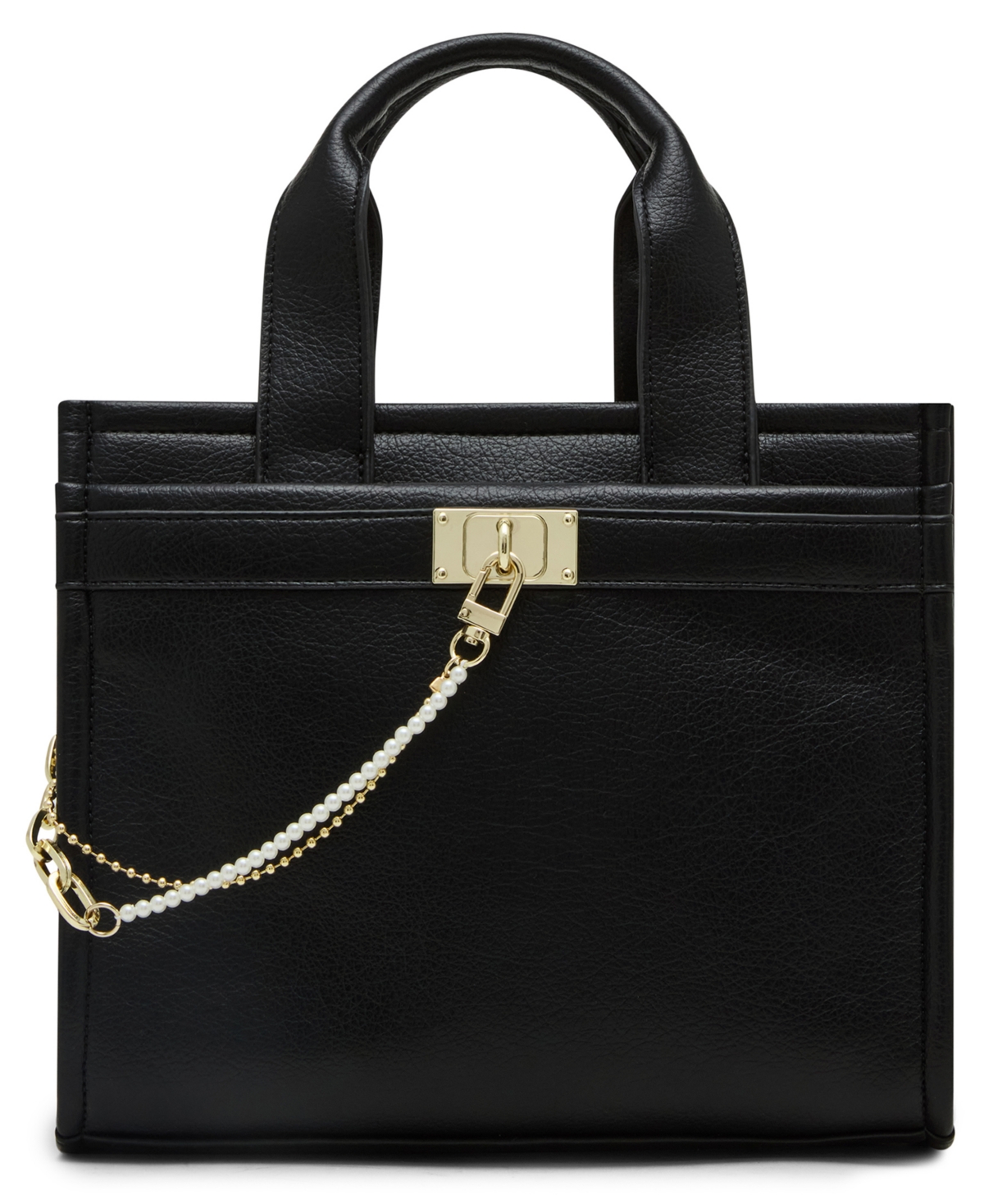 Madden Girl Imogenc Zipper Mid-size Tote Bag In Black
