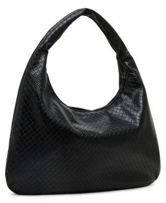 Jesinia Woven Zipper Hobo Bag