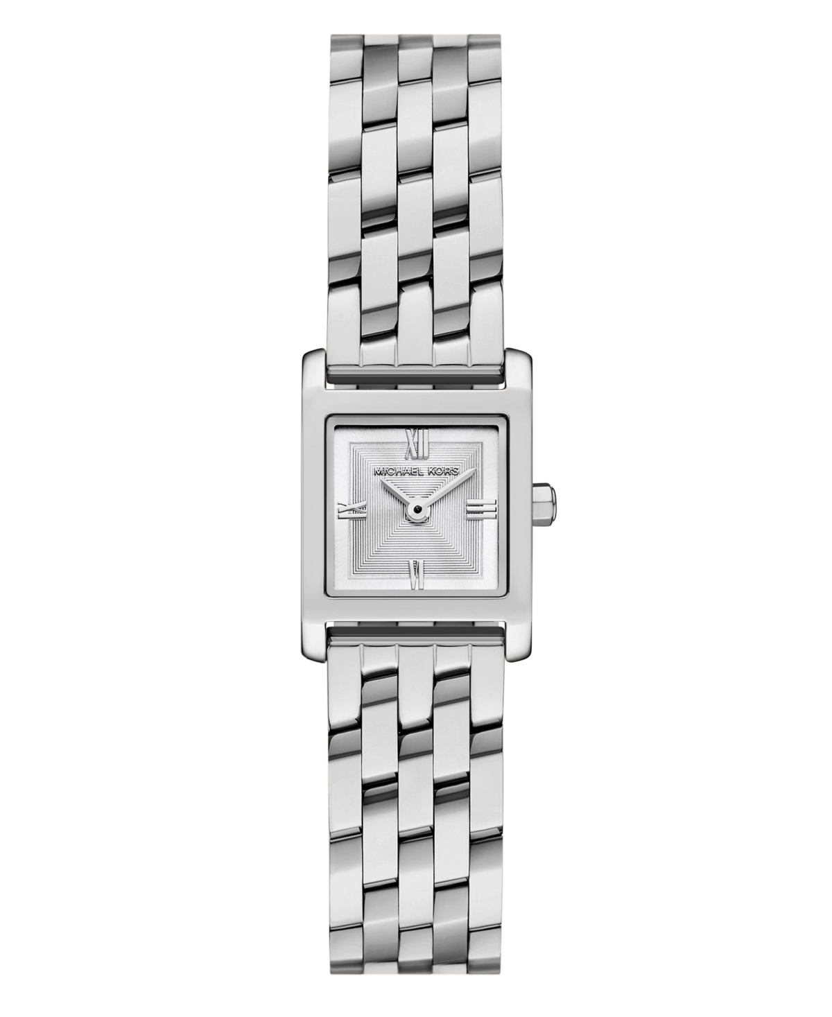 Michael Kors Women'sâ Georgie Two-hand Silver-tone Stainless Steel Watch, 20mm