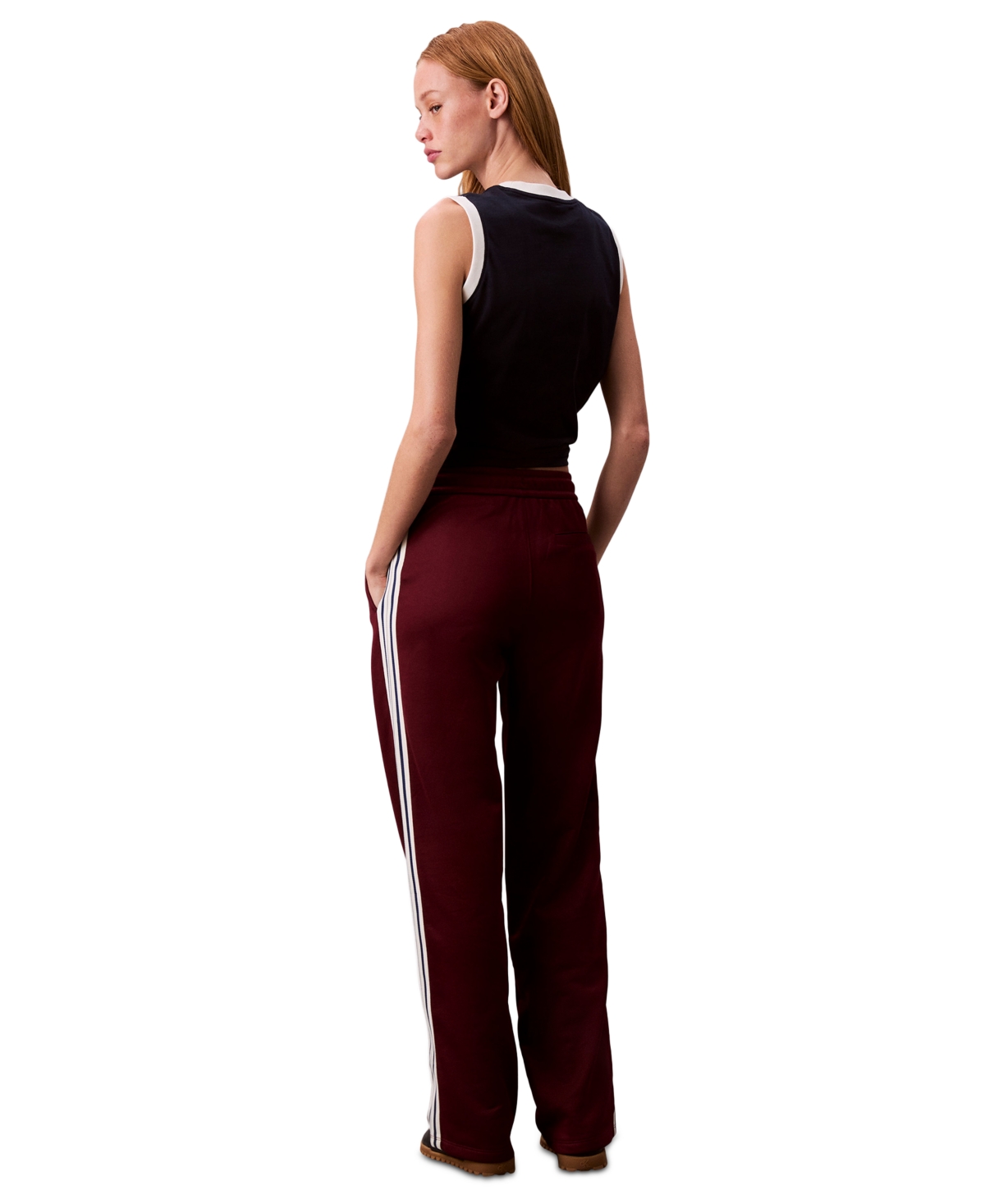 Calvin Klein Jeans Est.1978 Calvin Klein Women's French Terry Track Pants In Brown