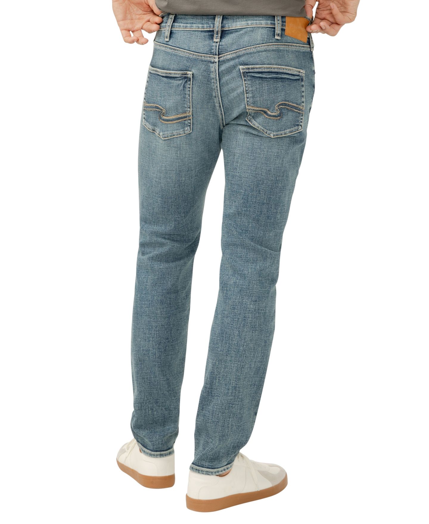 Мужские джинсы Silver Jeans Co. Konrad Slim Fit Slim Leg, цвет: Erie — фото 3