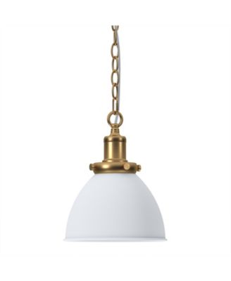 Elodie 8" Metal Pendant with Metal Shade