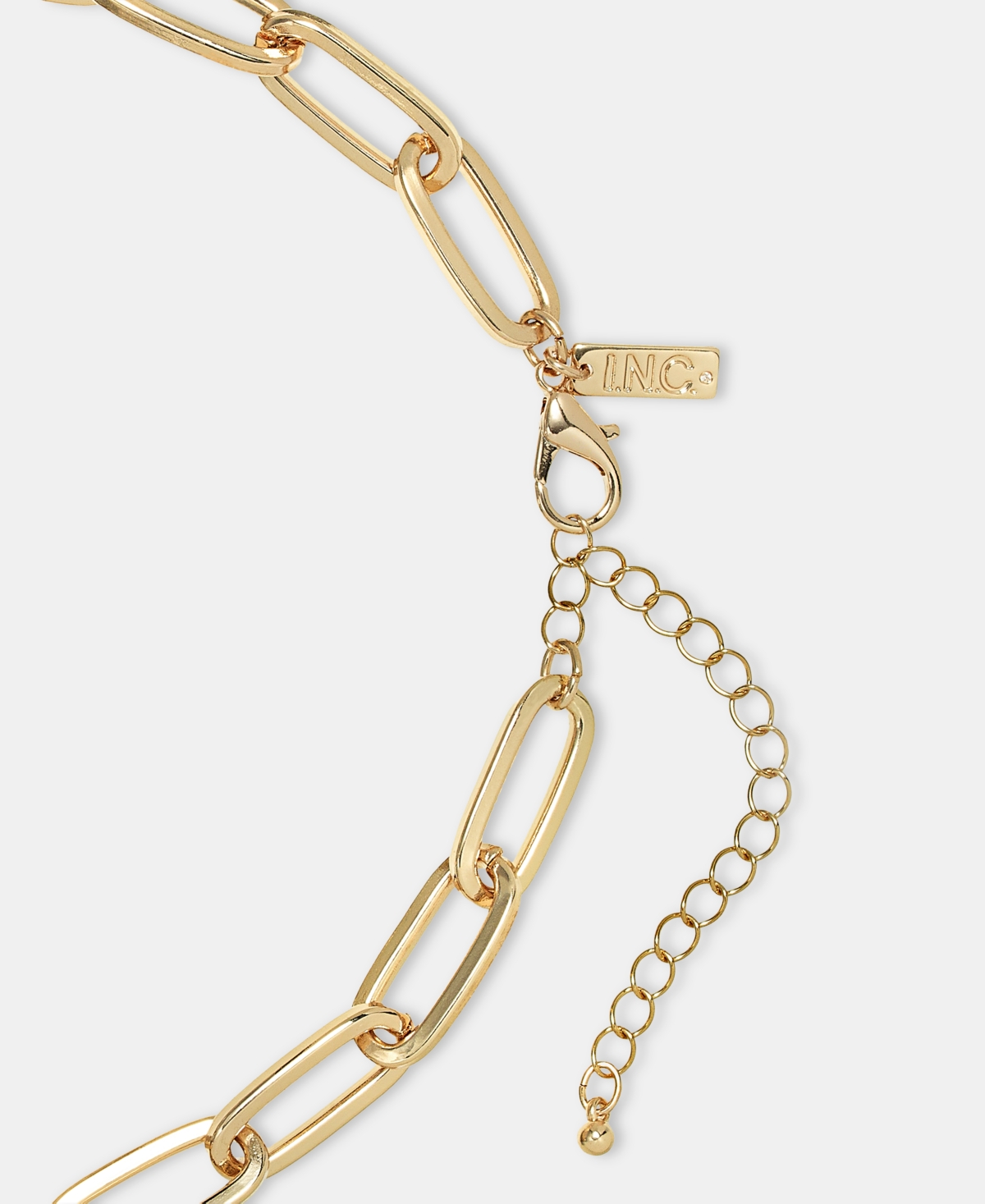 Inc International Concepts Mixed Bead Statement Necklace, 17" + 3" Extender, Macy's Exclusive In Multi
