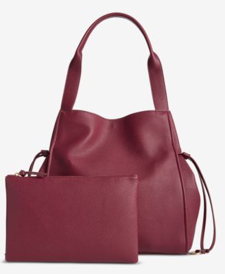 Jyyll Large Solid Tote with Removable Pouch, Exclusively at Macy's