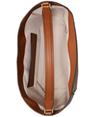 Michael Kors Addie Extra Large Leather Hobo Shoulder Bag