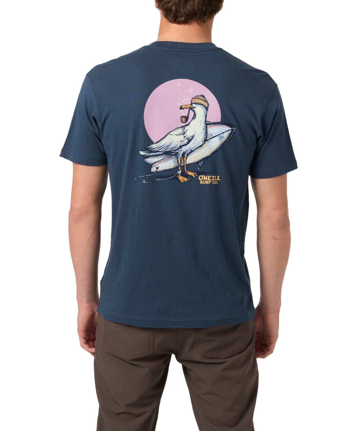 Men's Steven Seagull T-Shirt - New navy