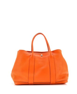 Pre-Owned Hermes 36 Garden Party Tote Leather