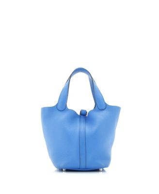 Pre-Owned Hermes PM Picotin Lock Bag Clemence